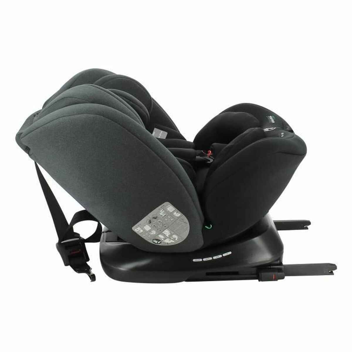 Seggiolino Auto Nania Dune Nero Grigio Ece R129/04 Isofix - Image 3