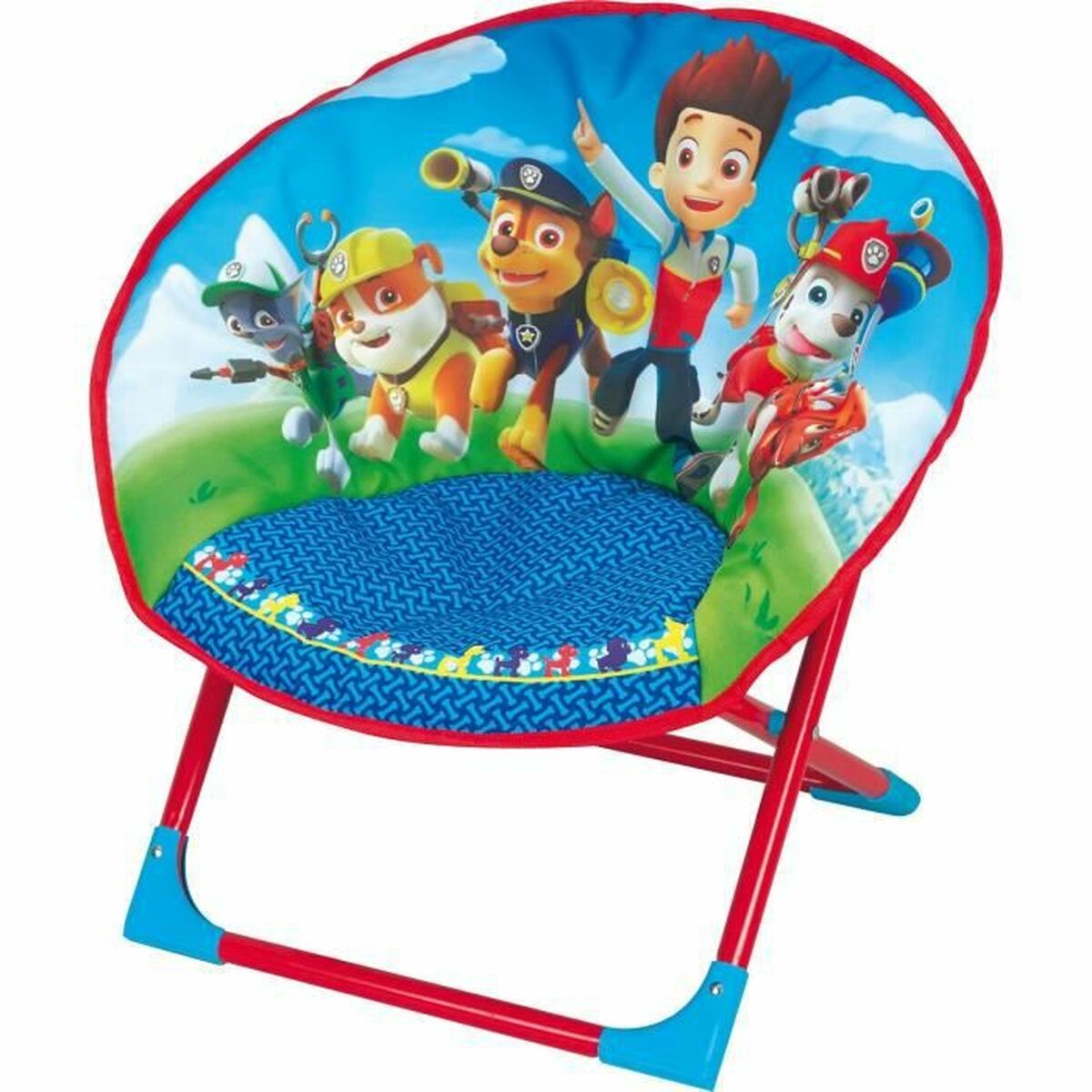 Sedia Per Bambini Fun House Pat Patrouille Azzurro Multicolore 1 Pezzi