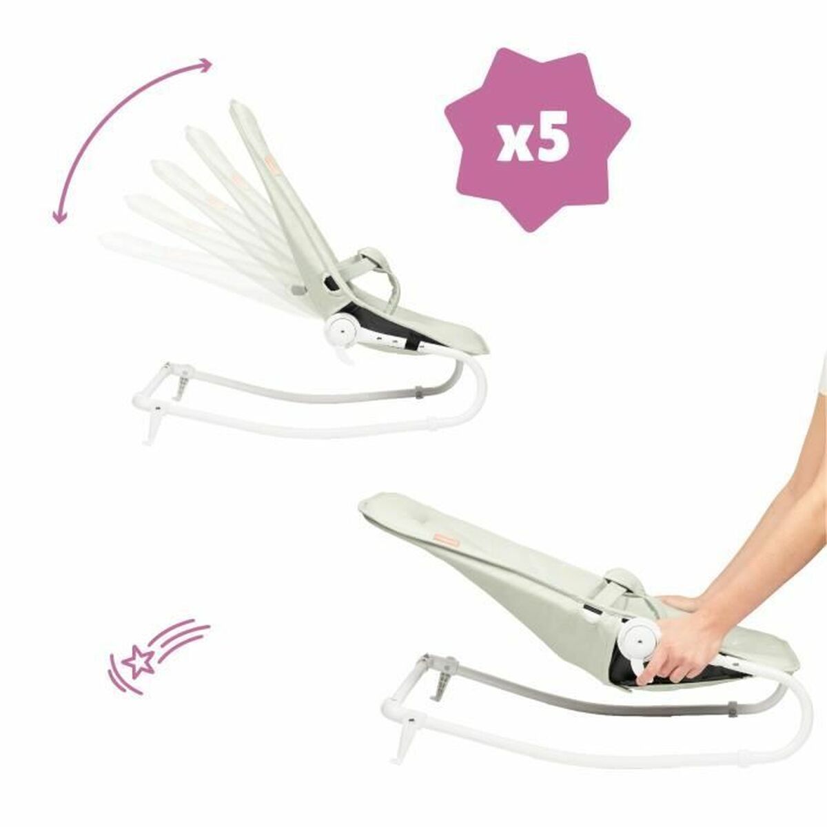 Amaca Per Neonati Badabulle B012014 Verde - Image 5