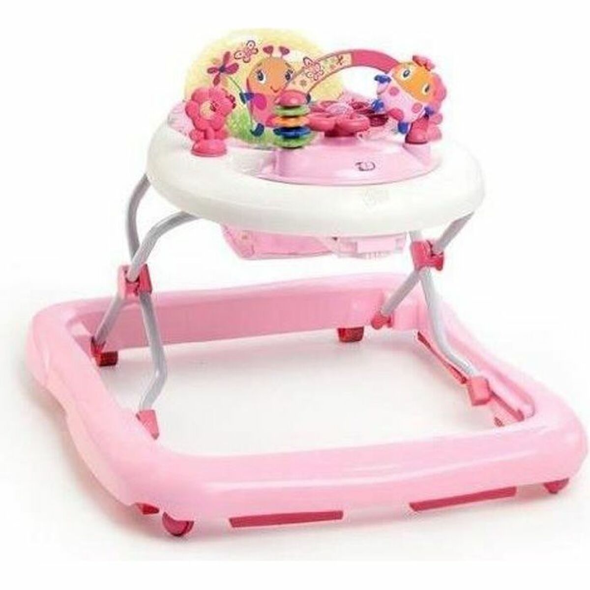 Deambulatore Con Ruote Bright Starts Per Bambini Rosa