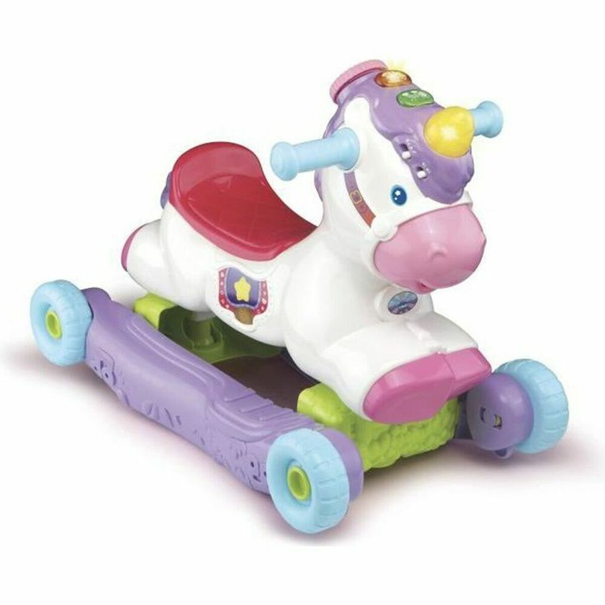 Cavalcabili Vtech Baby Cléo, Ma Licorne Basculo Multicolore