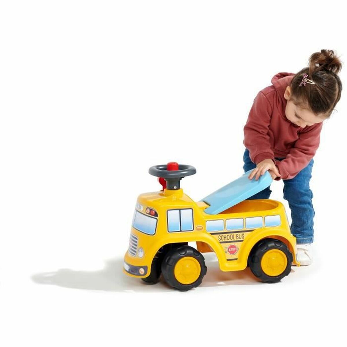 Bicicletta Per Bambini Falk School Bus Carrier Giallo - Image 6