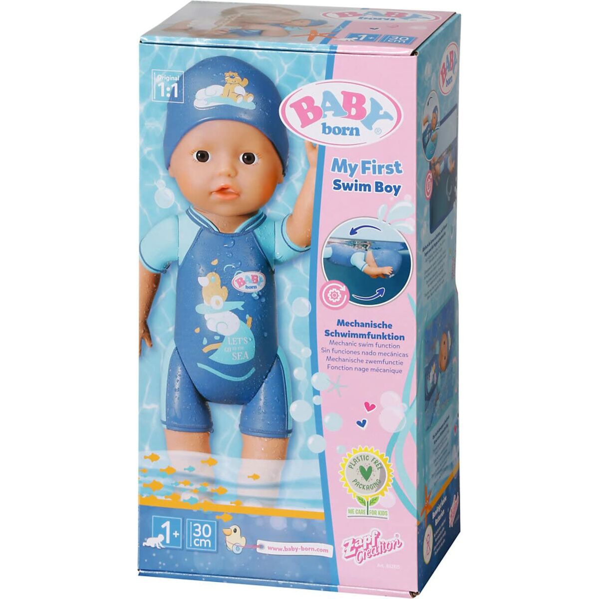 Baby Doll Baby Born My First Swim Boy - Image 4