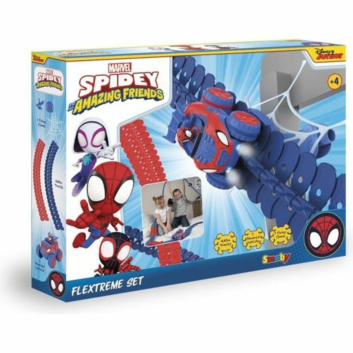 Pista Da Corsa Smoby Spidey Amazing Friends Flextrem Set