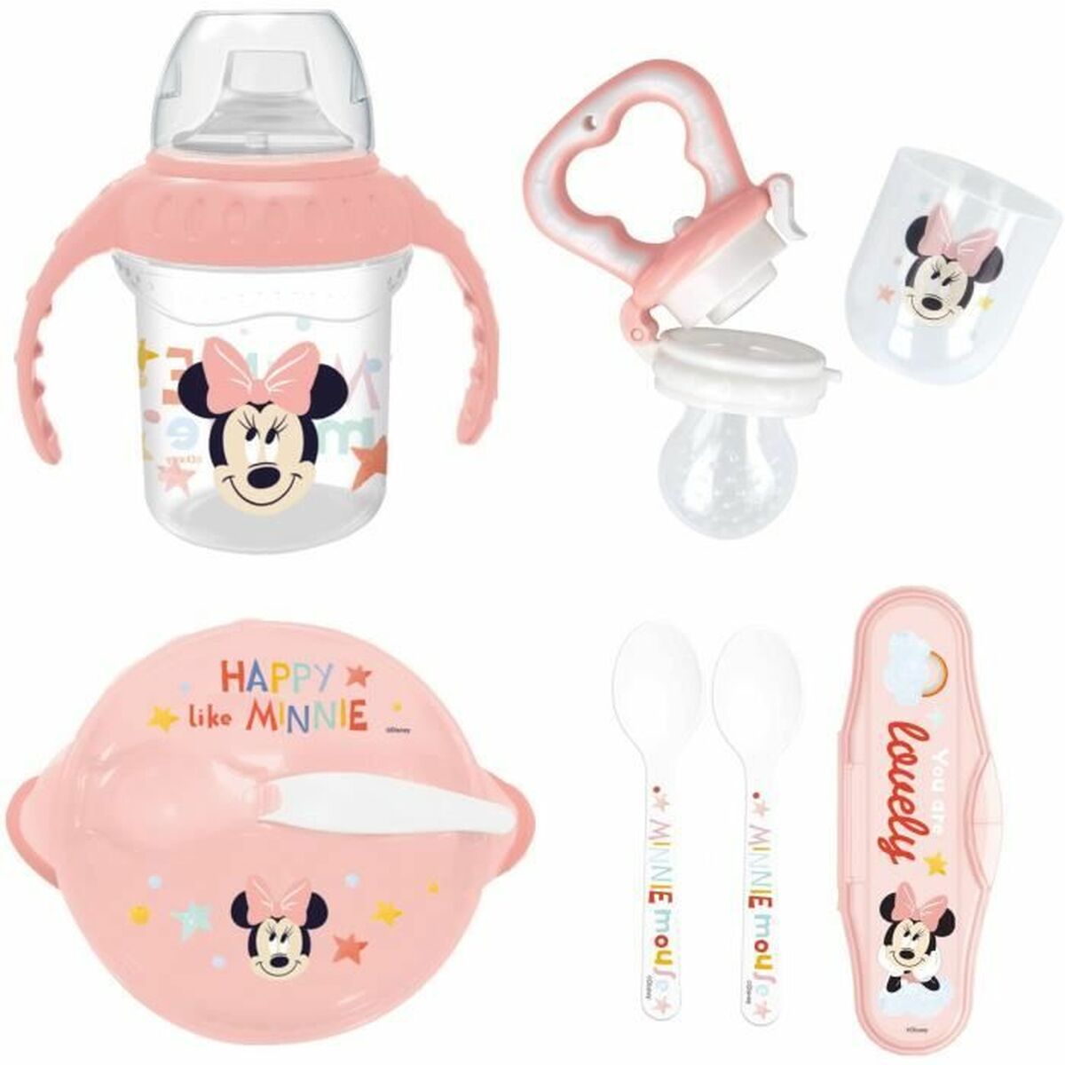Servizio Di Piatti Thermobaby Minnie Per Bambini