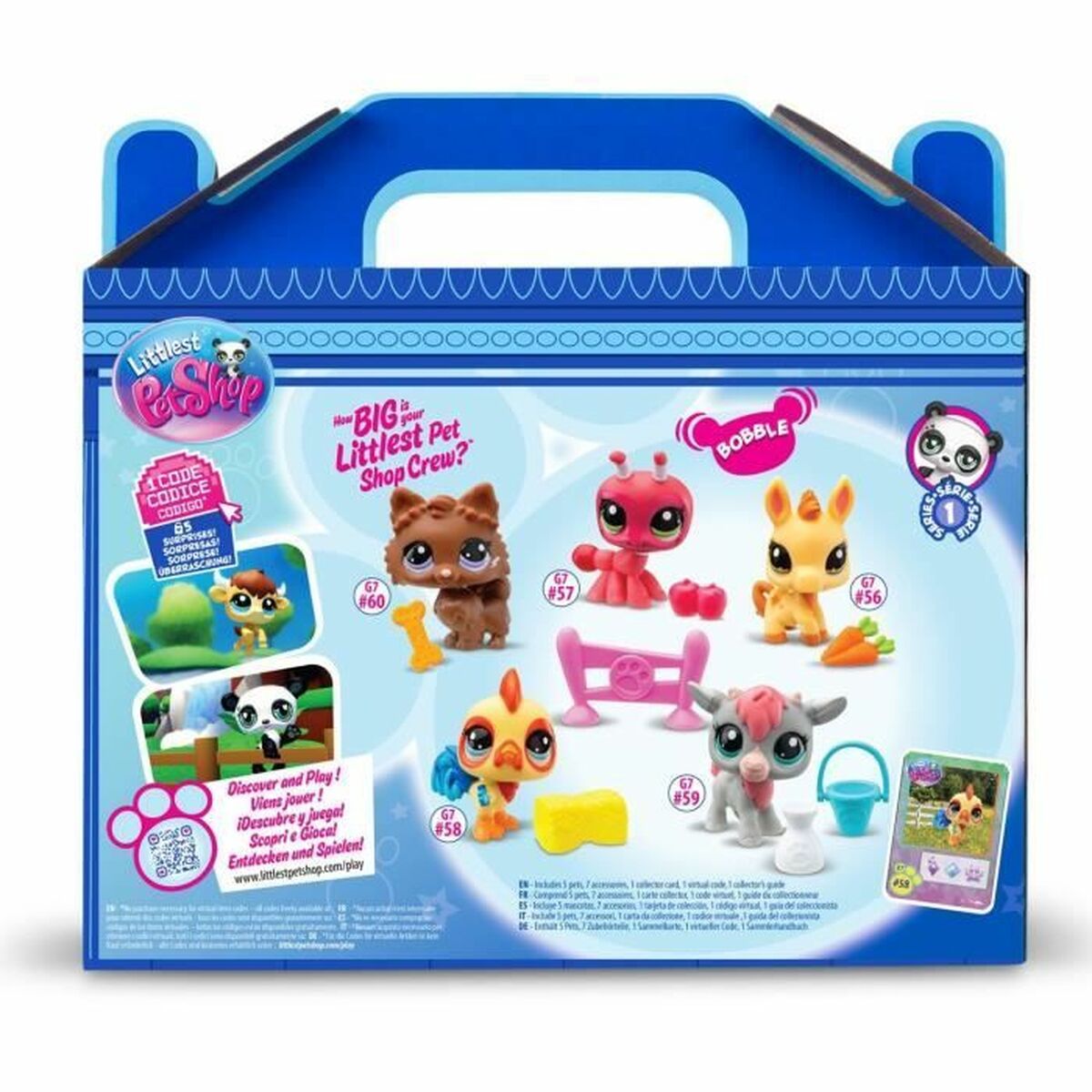 Figure Di Animali Bandai Littlest Pet Shop Plastica - Image 4