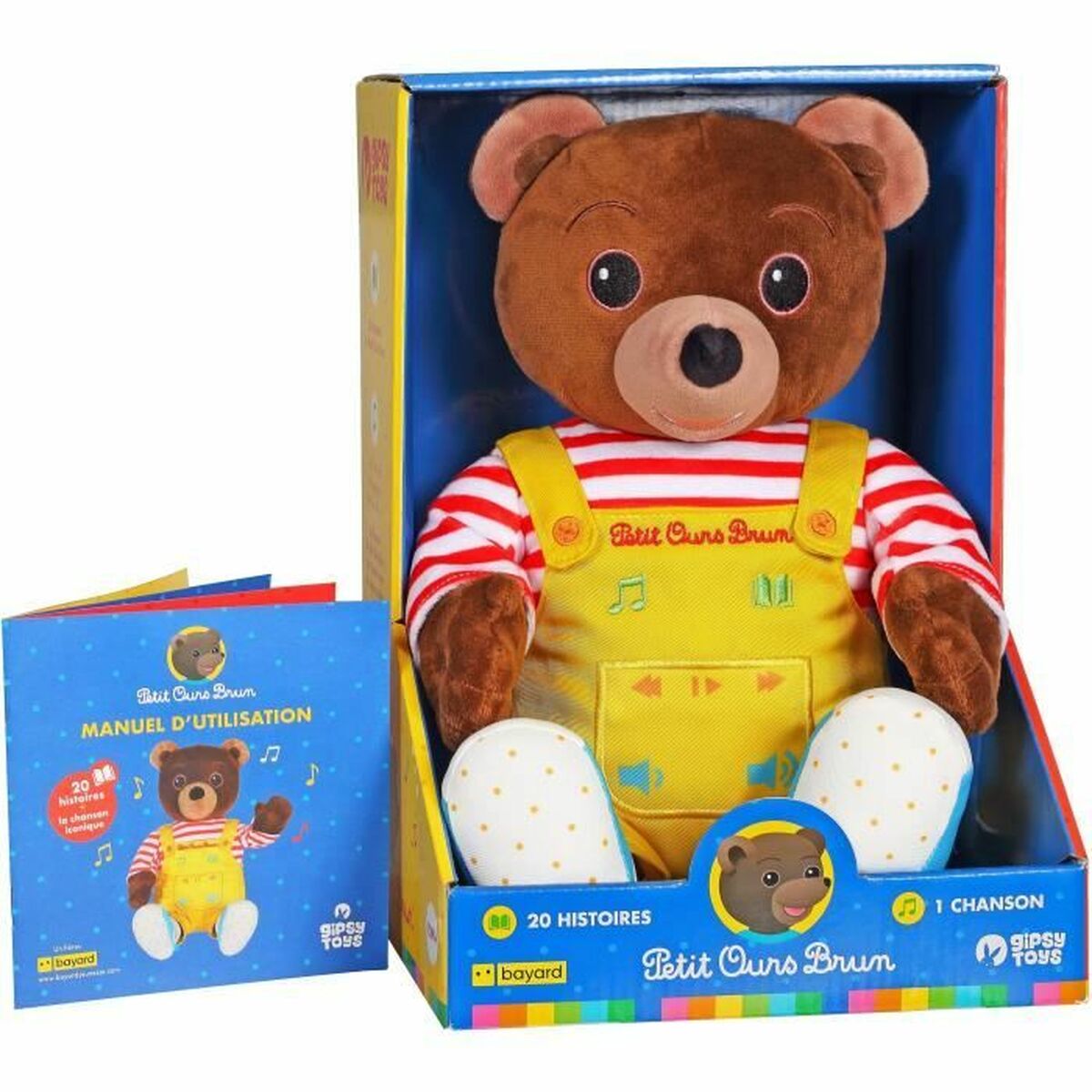 Peluche Gipsy Petit Ours Brun