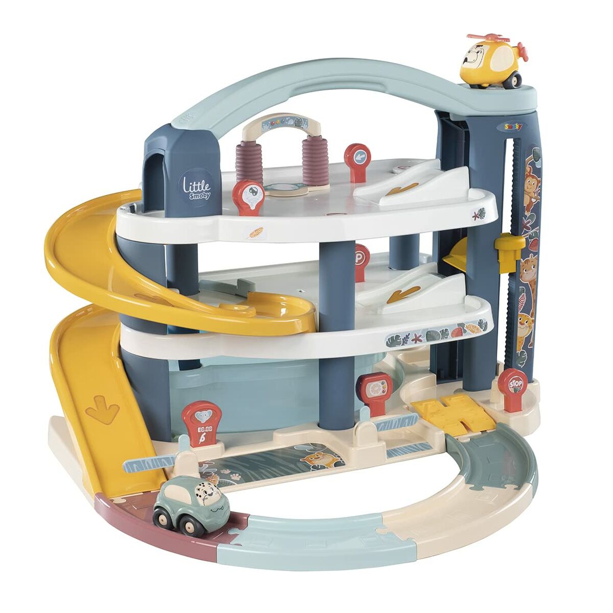 Playset Di Veicoli Smoby Big Garage Multicolore