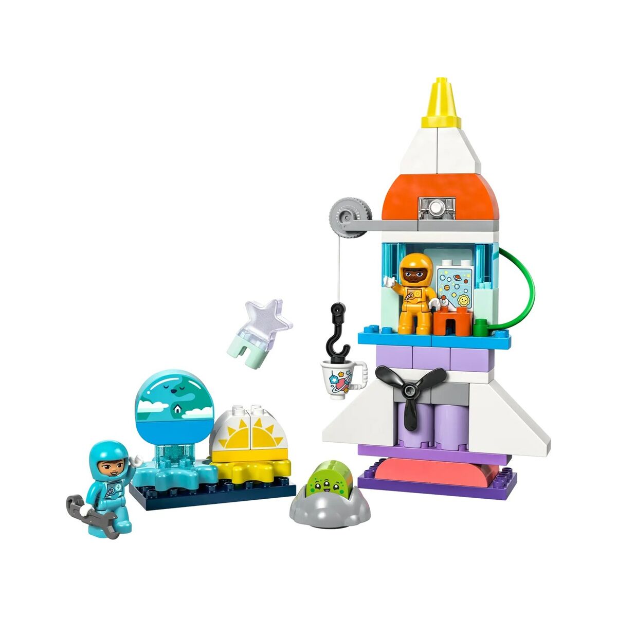 Playset Lego 10422 3 In 1 Space Shuttle Adventure 58 Pezzi - Image 3