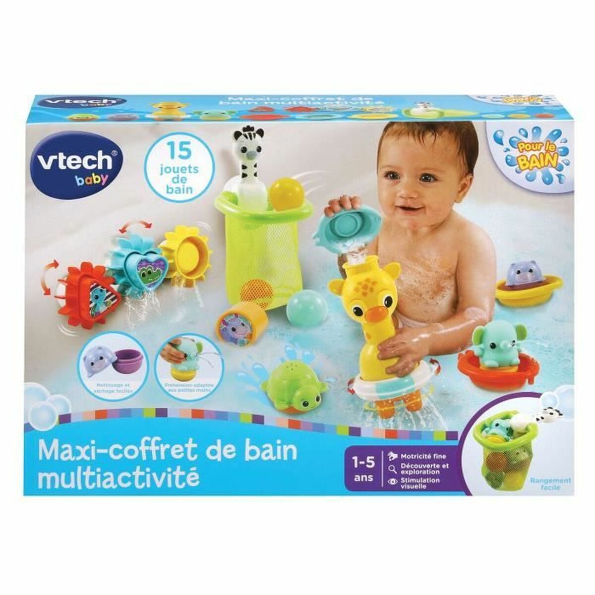 Giocattoli Da Bagno Vtech Baby Coffret De Bain MultI-Activité (fr)