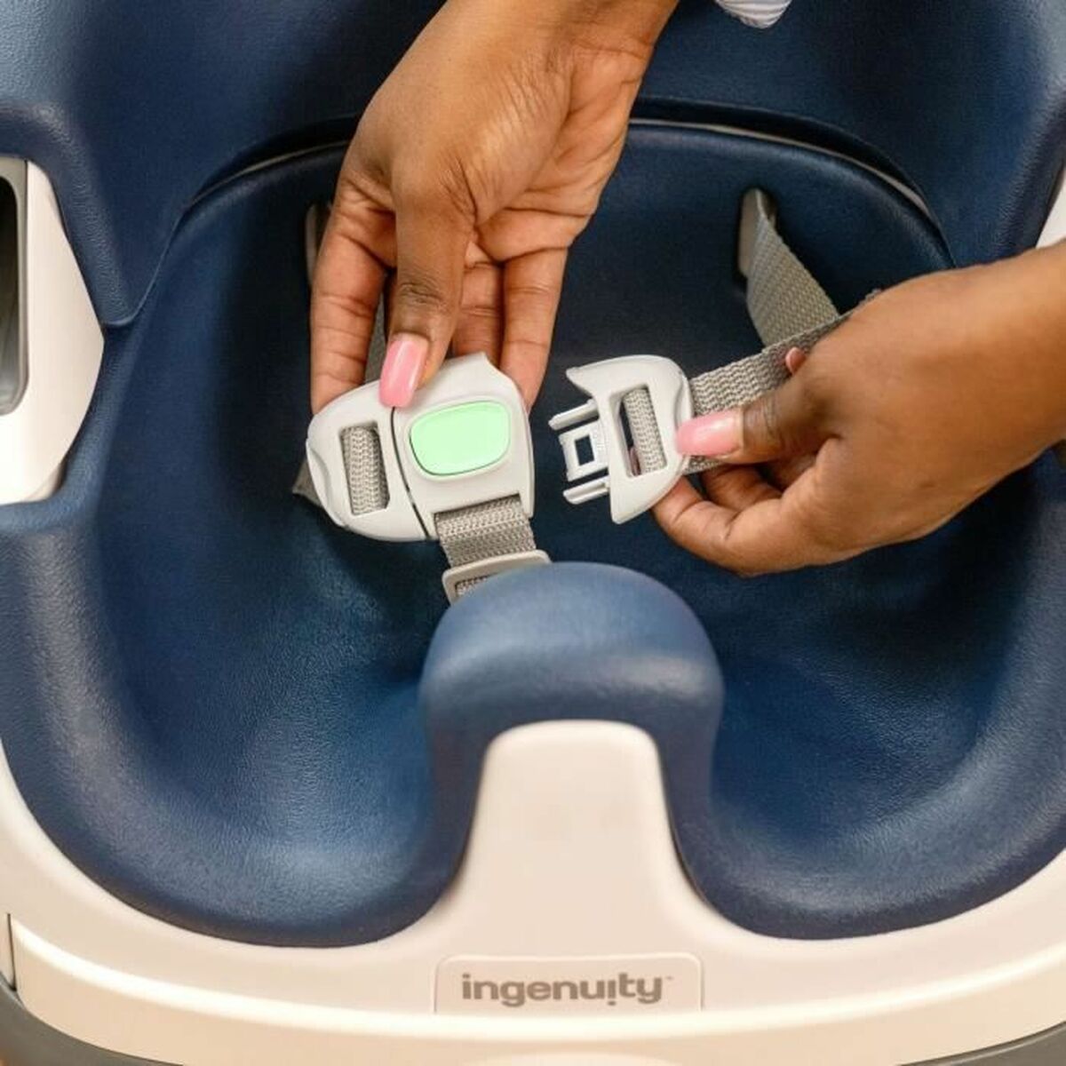 Seggiolone Ingenuity Azzurro Caucciù - Image 3