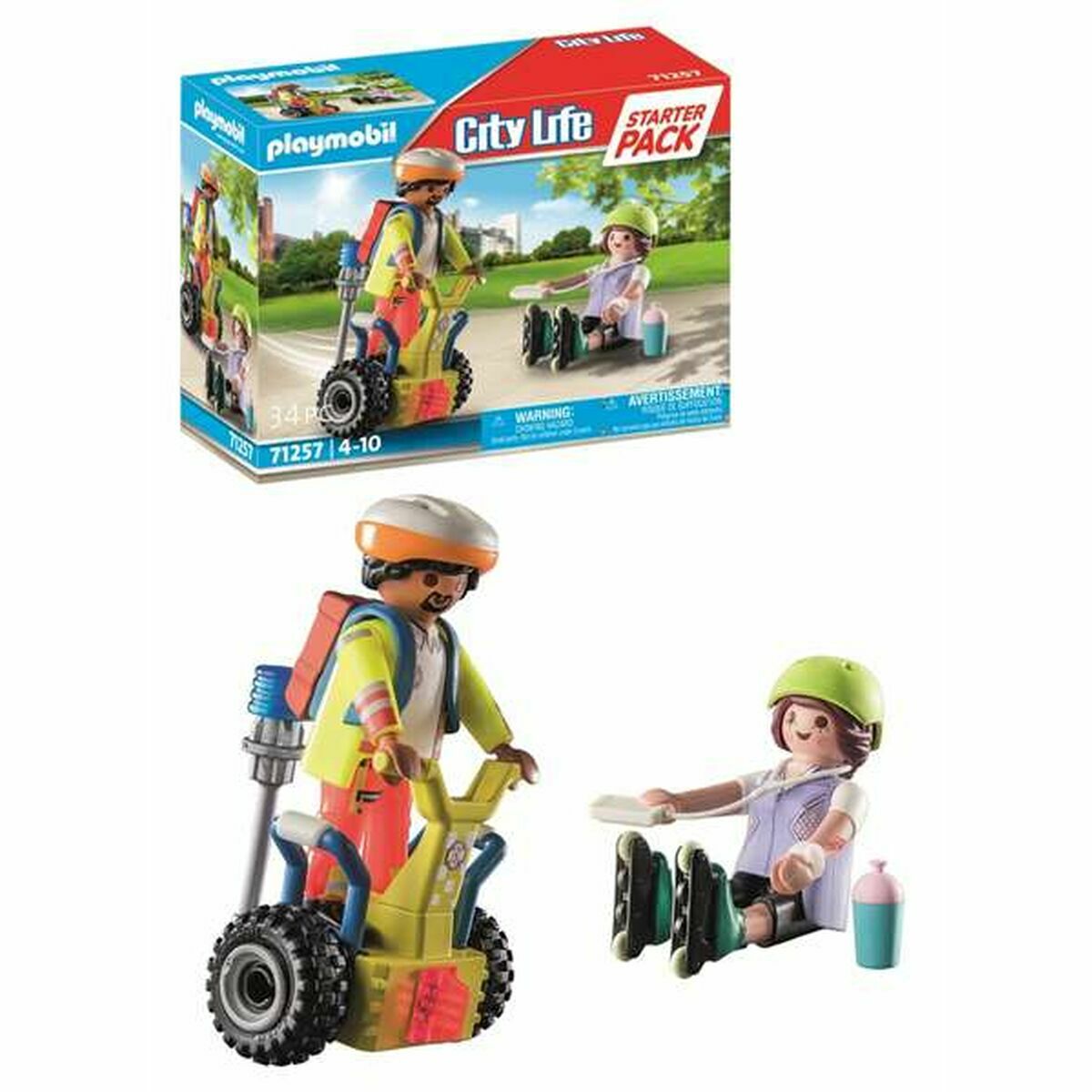 Playset Playmobil City Action - Supervisor With Segway 71257 34 Pezzi - Image 3