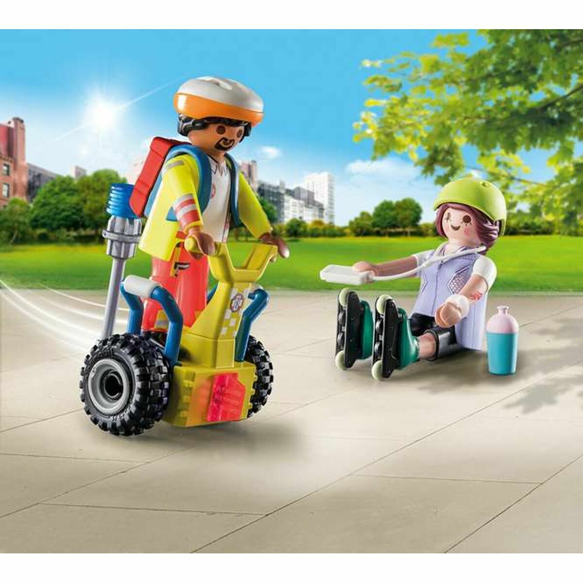 Playset Playmobil City Action - Supervisor With Segway 71257 34 Pezzi - Image 5