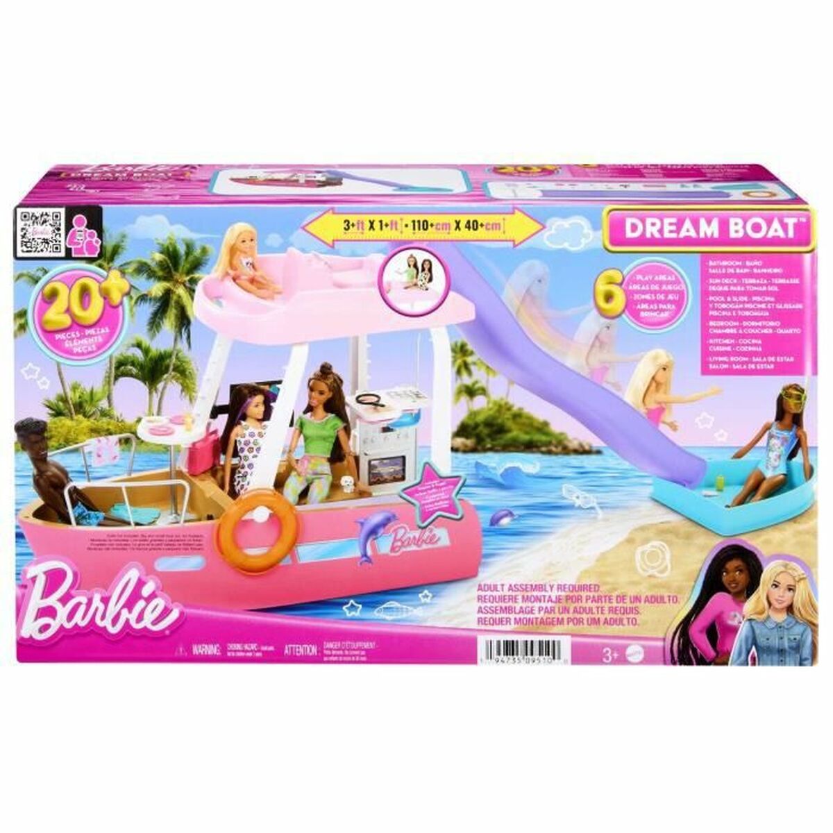 Playset Barbie Dream Boat Barca - Image 4