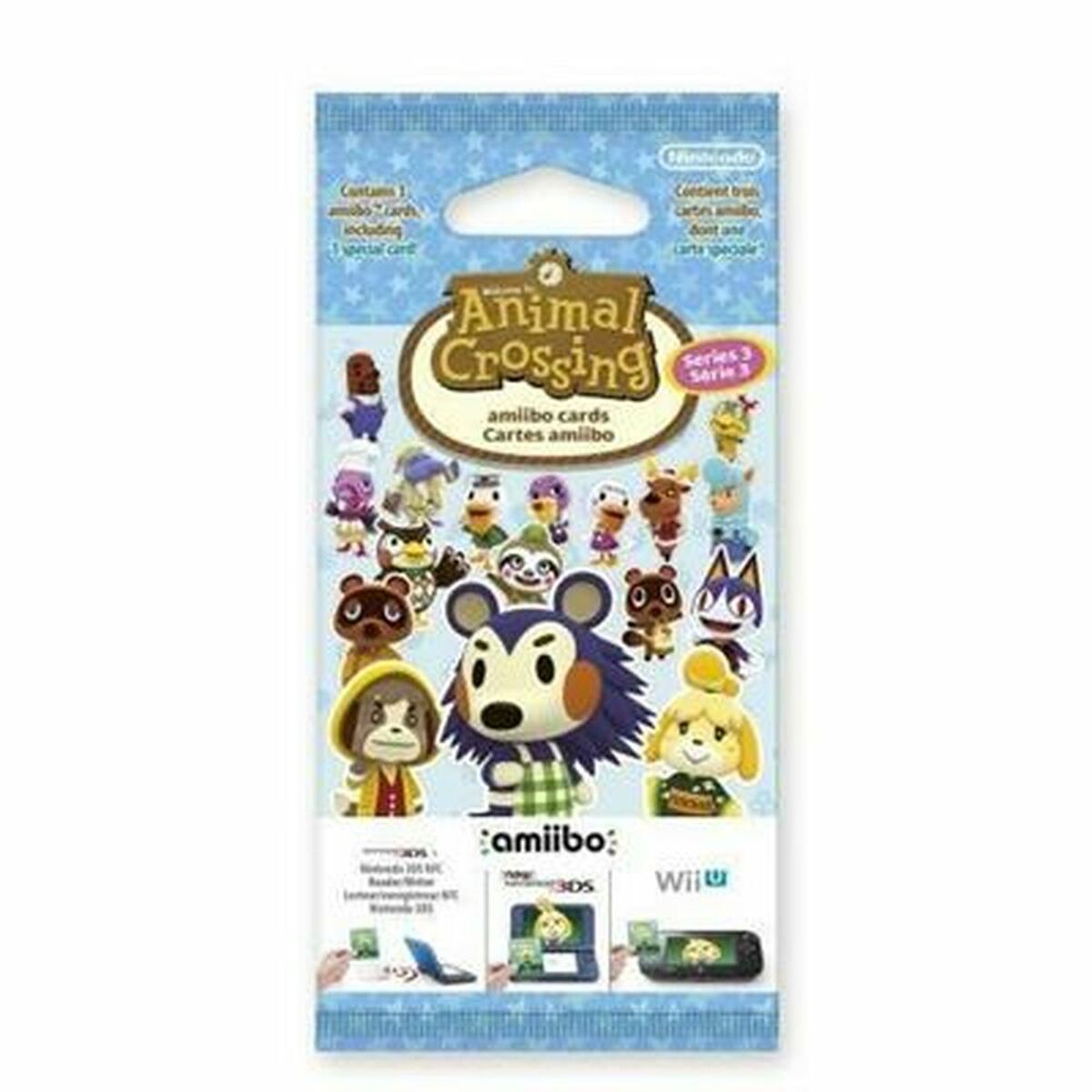 Giocattolo Interattivo Nintendo Animal Crossing Amiibo Cards Triple Pack - Series 3 Pack 3 Pezzi