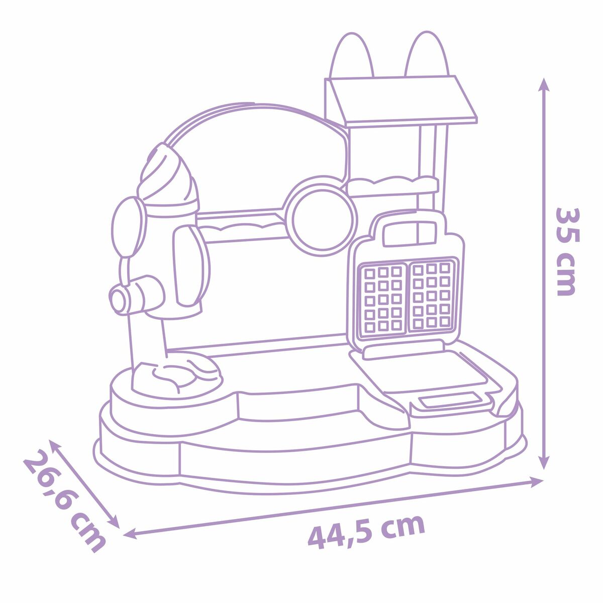 Playset Smoby Gabby´s Dollhouse Kitchen - Image 3