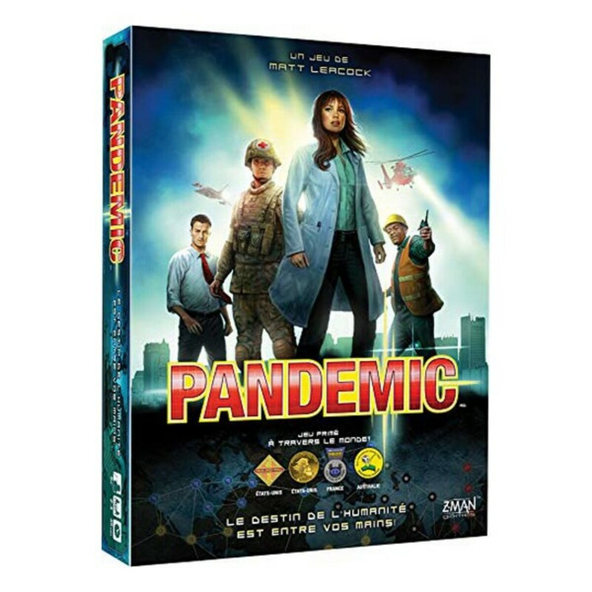 Gioco Da Tavolo Pandemic Asmodee Pandemic (fr)