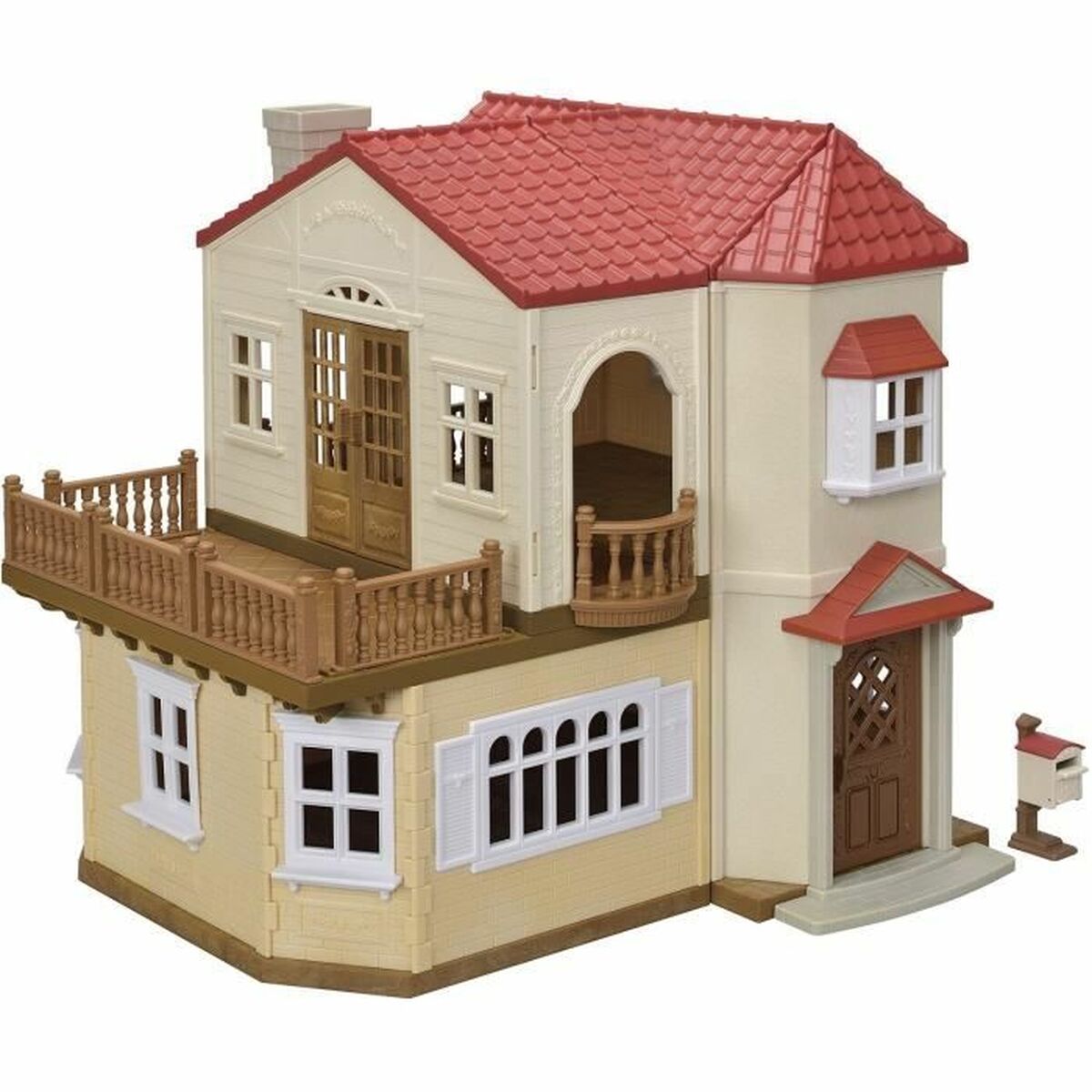 Playset Sylvanian Families Red Roof Country Home Casa In Miniatura Coniglio - Image 4