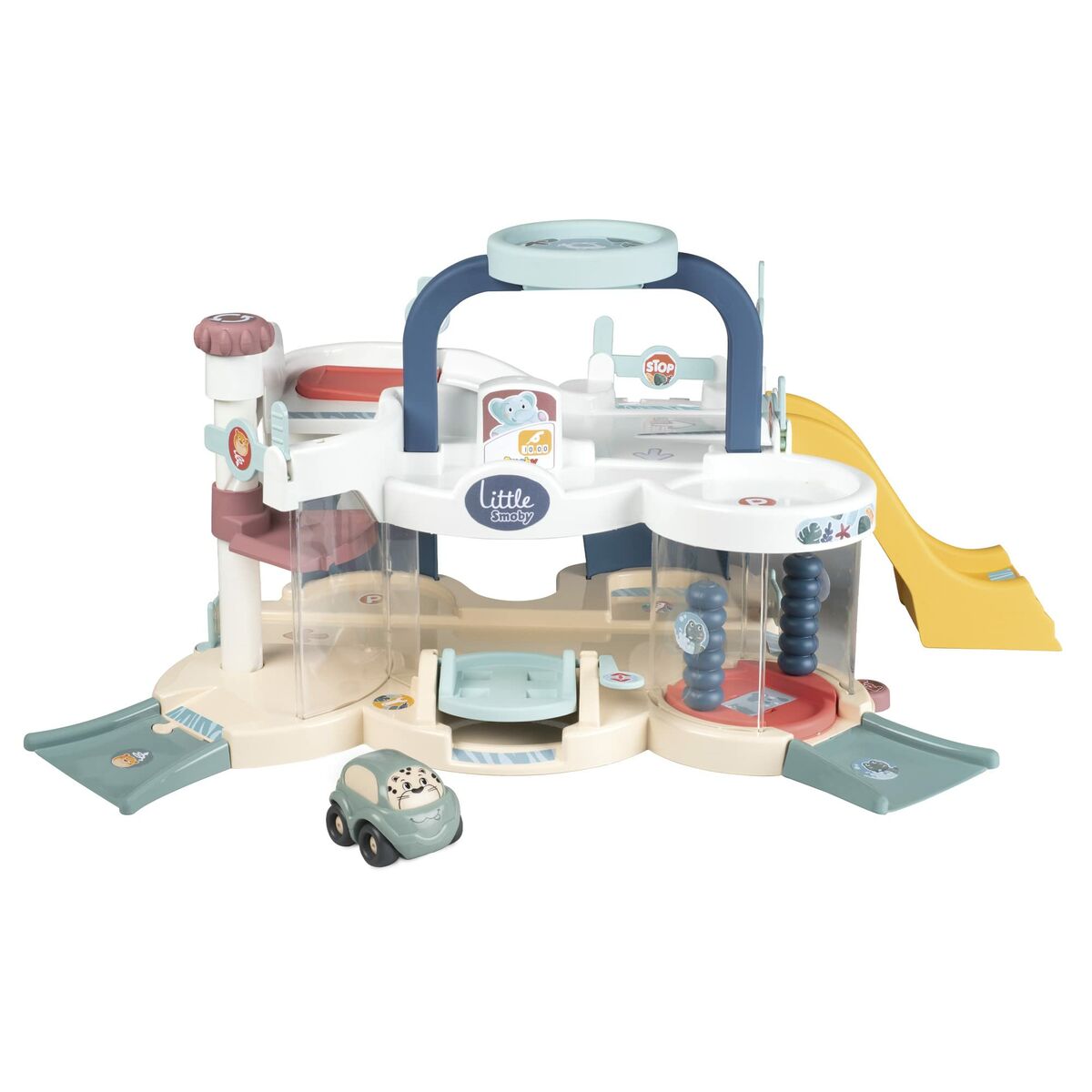 Parcheggio Con Veicoli Smoby First Garage