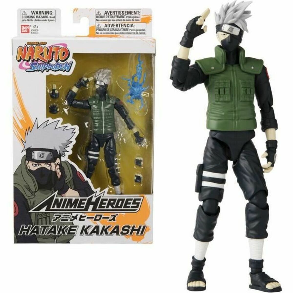 Personaggi D'azione Bandai Kakashi Hatake 17 cm