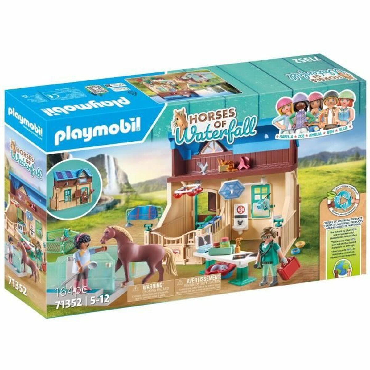 Playset Playmobil Horses Of Waterfall 71352