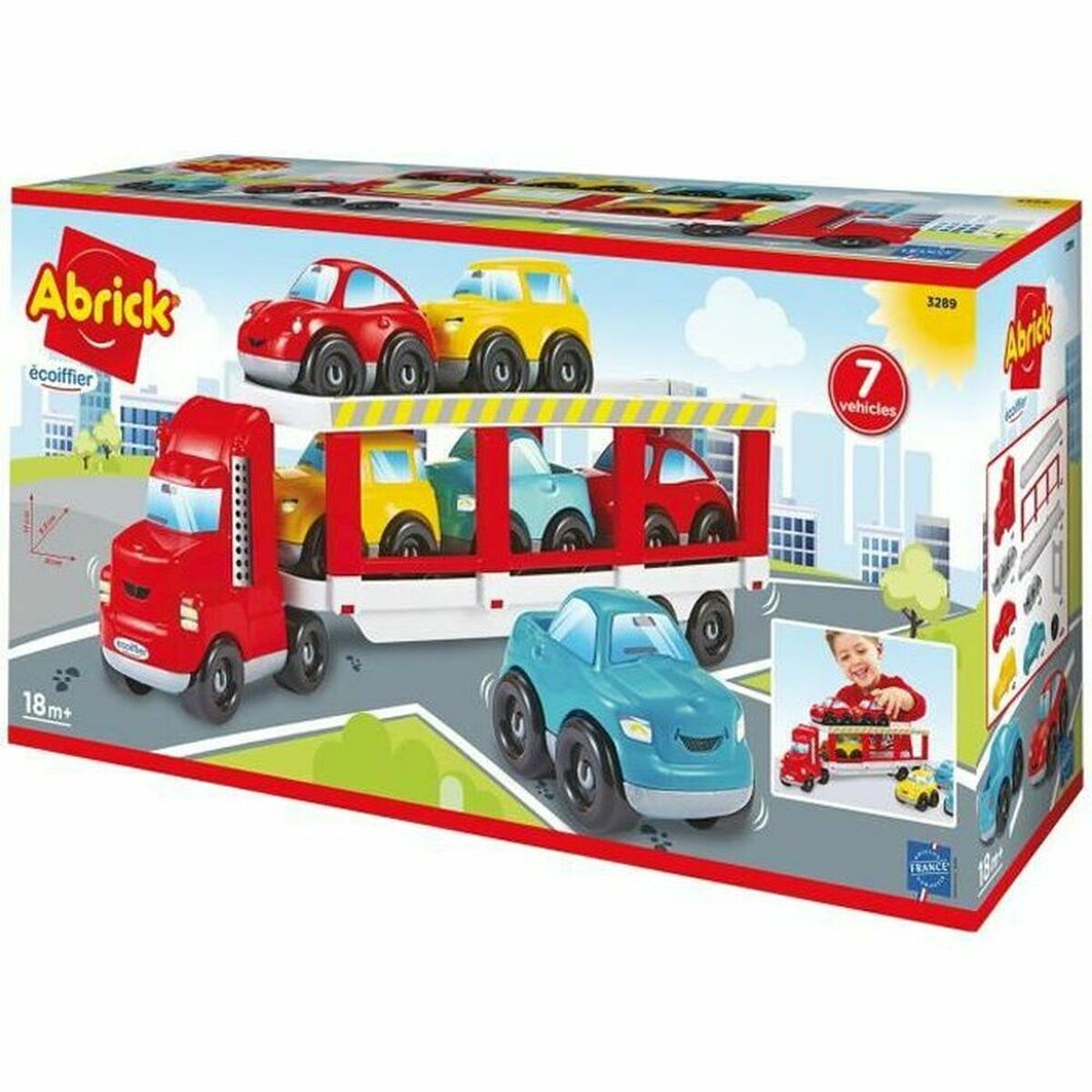 Playset Ecoiffier 3289 Car Carrier Truck