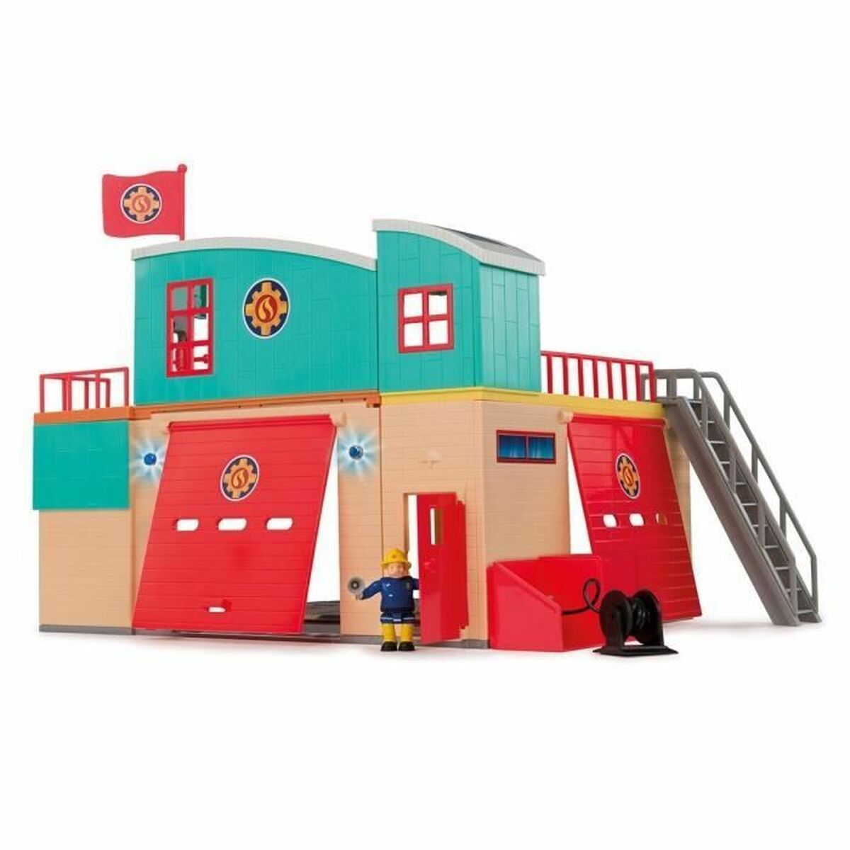 Playset Smoby Caserne De Pompiers Électronique - Image 3