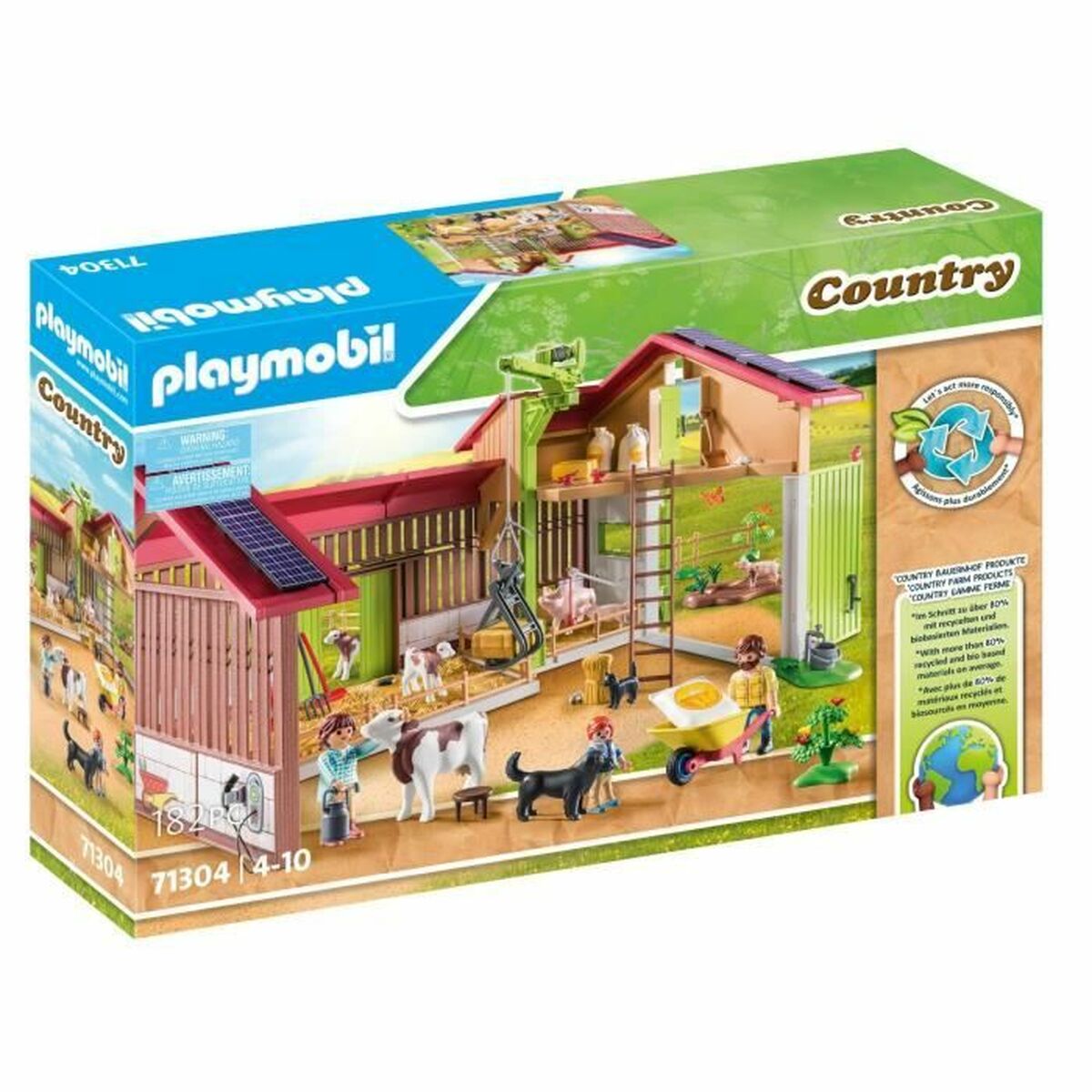 Set Di Giocattoli Playmobil Country Plastica