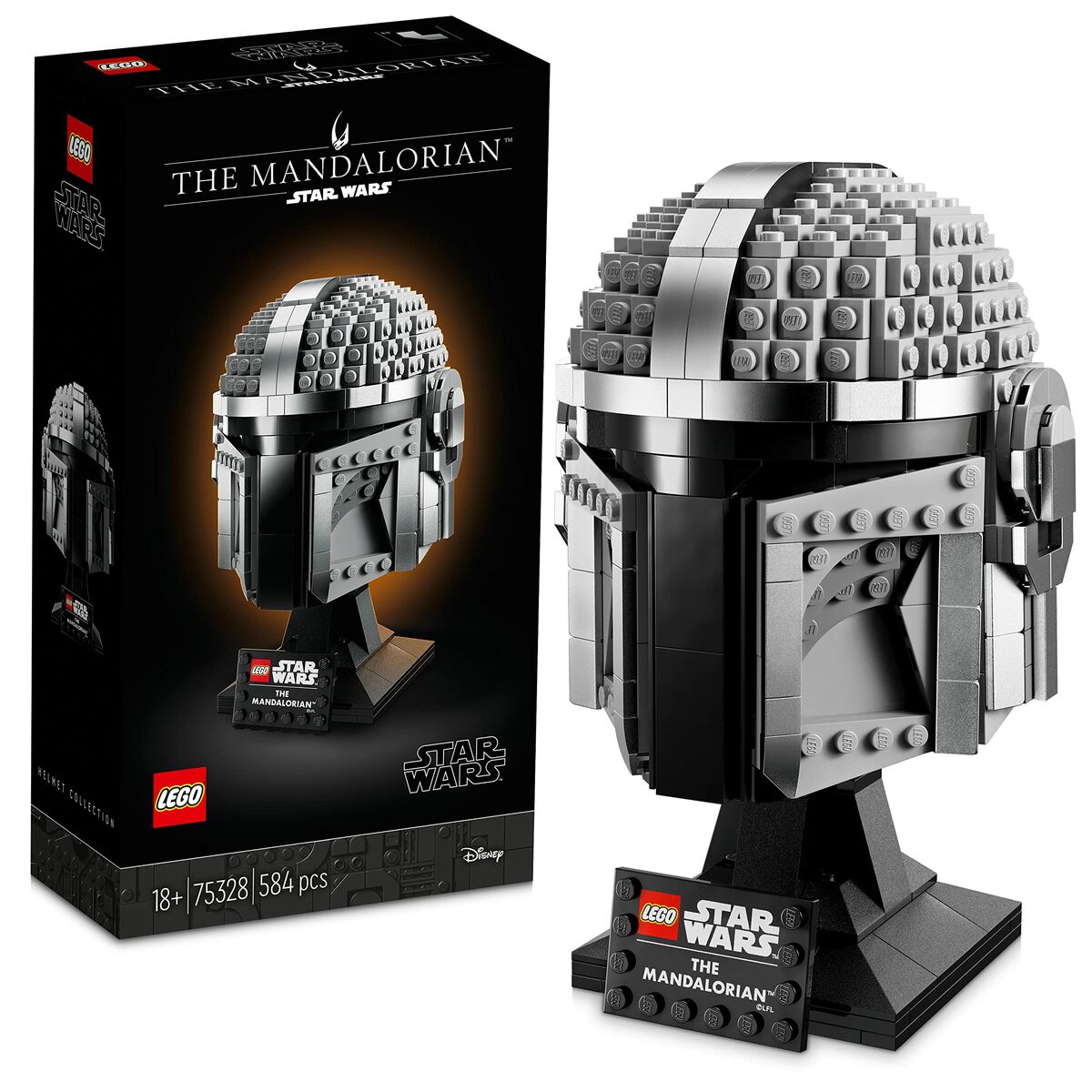 Playset Lego 75328 Star Wars The Mandalorian Helmet - Image 5