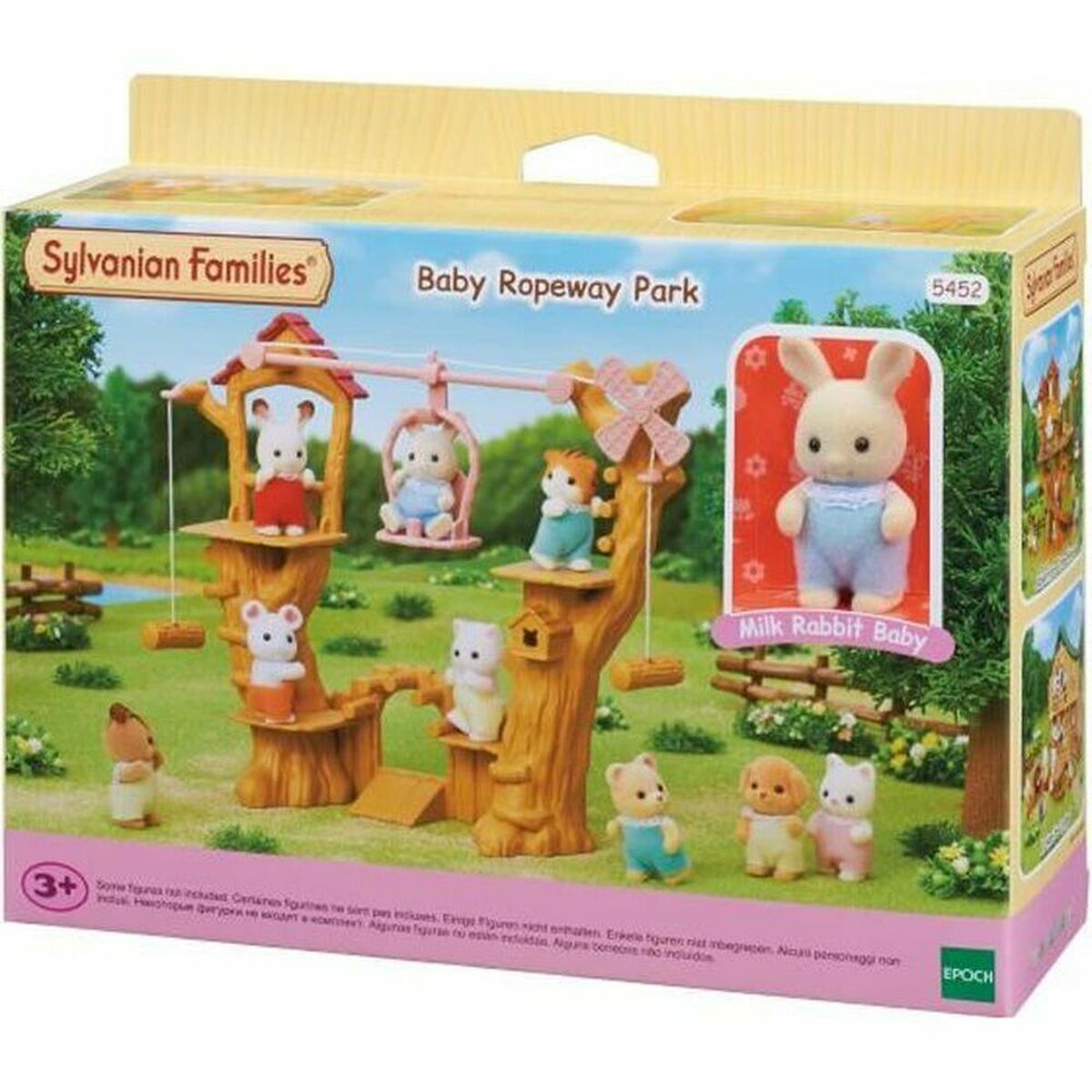 Playset Sylvanian Families The Baby Zip Line 24 Pezzi