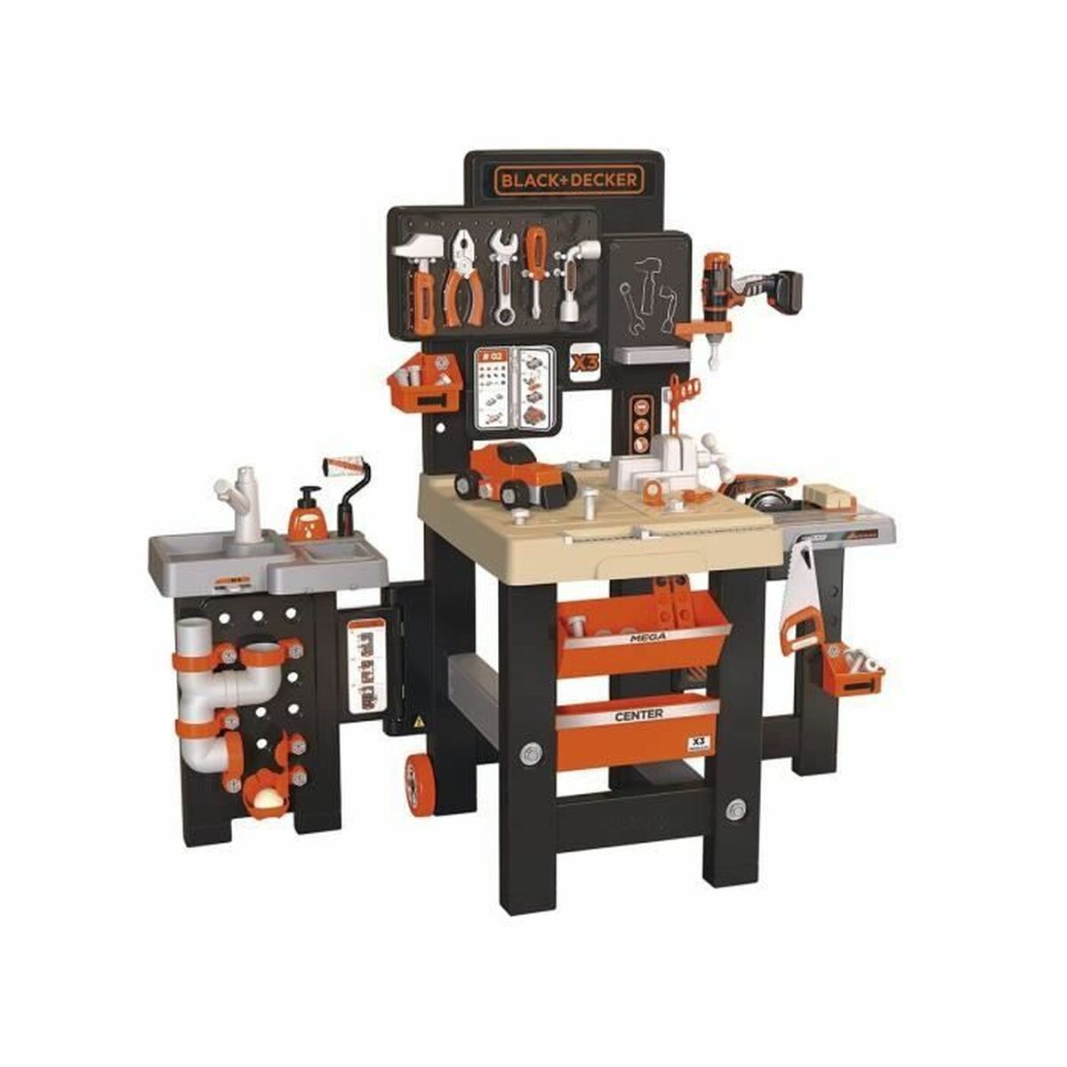 Set Attrezzi Per Bambini Smoby Black + Decker