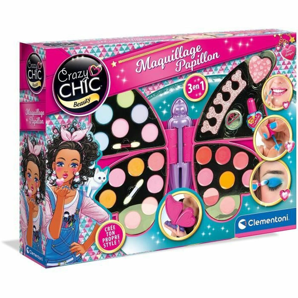 Set Di Trucchi Per Bambini Baby Born Butterfly Makeup Multicolore