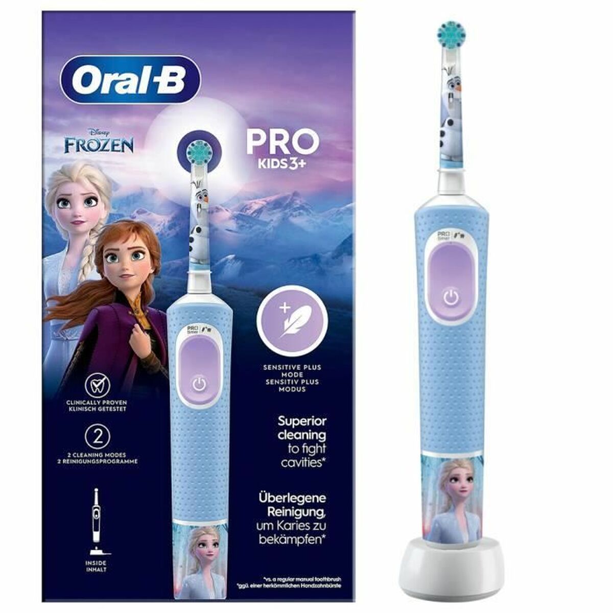 Spazzolino Da Denti Elettrico OraL-B Pro Kids +3 Frozen