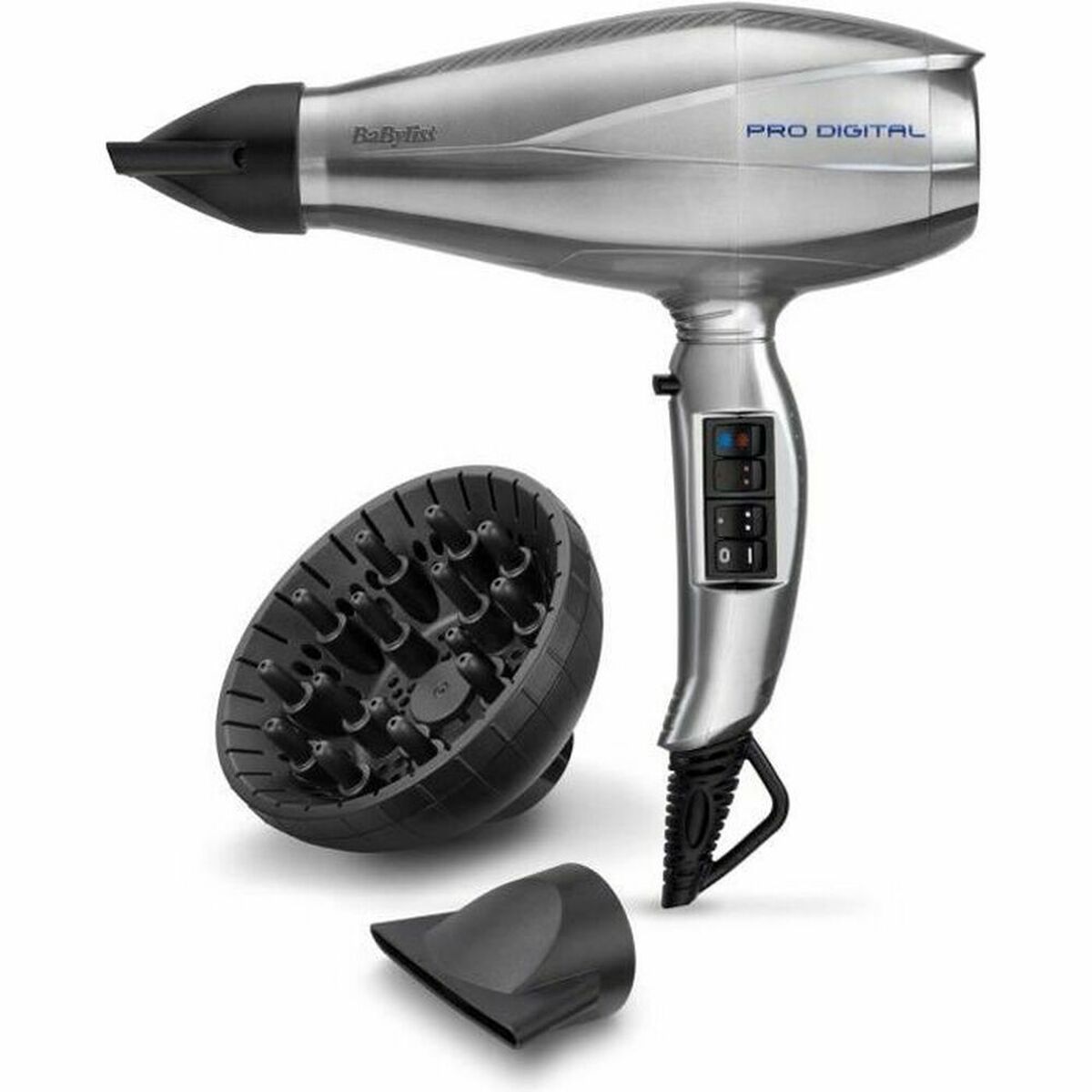Phon Babyliss Pro Digital 6000e 2200 W 2200 W Argentato