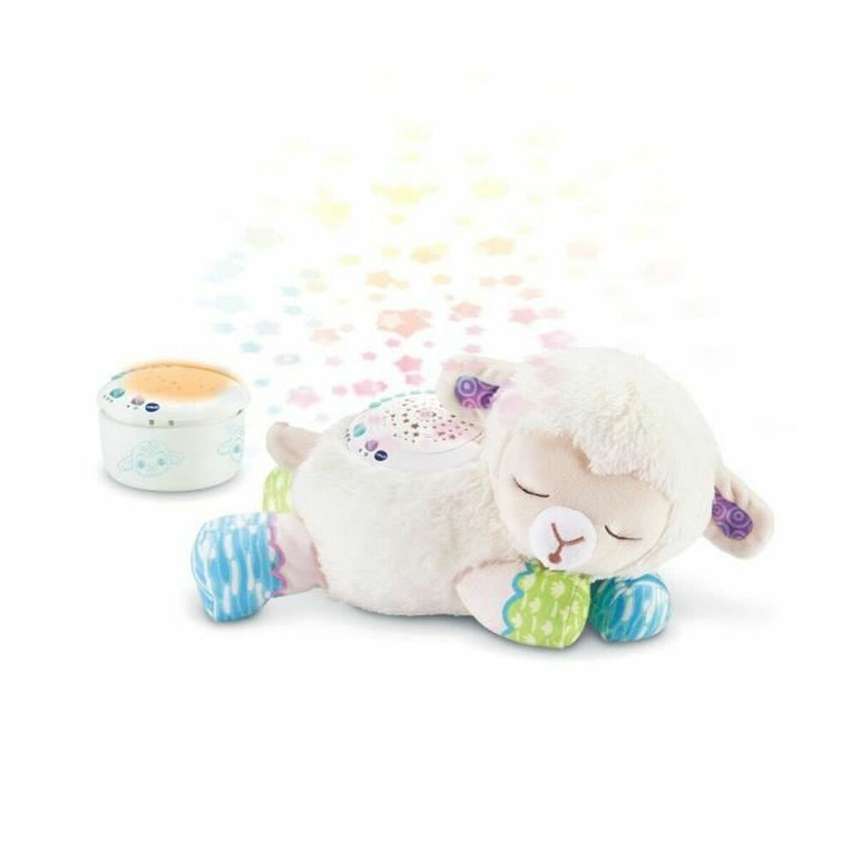 Lampada Proiettore Vtech Baby 550505 Bianco Plastica 3 In 1