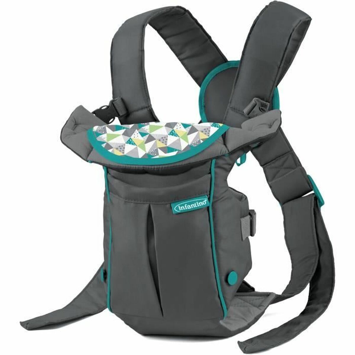 Zaino Porta Bambino Infantino Grigio + 0 Anni