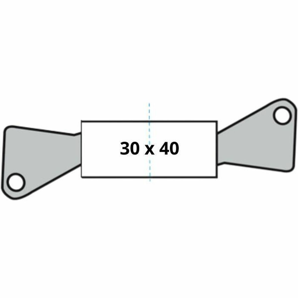 Cilindro Di Sicurezza Yale 30 X 40 Mm Ottone - Image 5