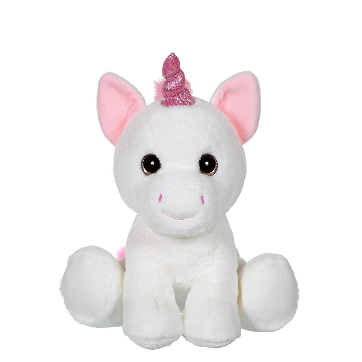 Peluche Gipsy Eyes Pets Bianco 40 Cm Unicorno