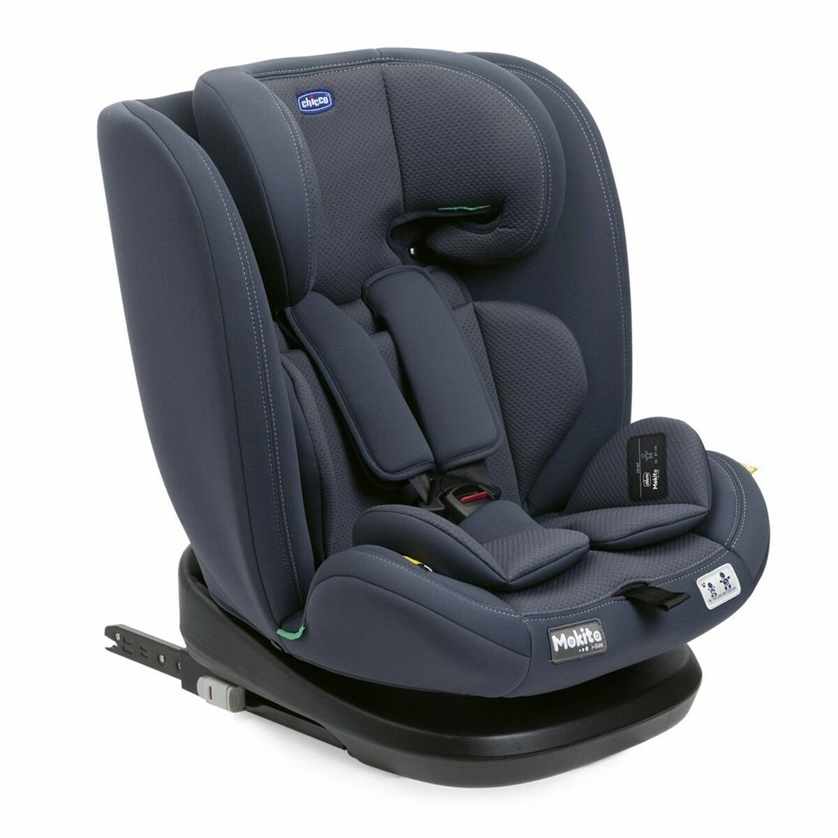 Seggiolino Auto Chicco 0+ (de 0 A 13 Kilos) I (9 - 18 Kg) Ii (15-25 Kg) Iii (22 - 36 Kg) Ece R129/04 Azzurro