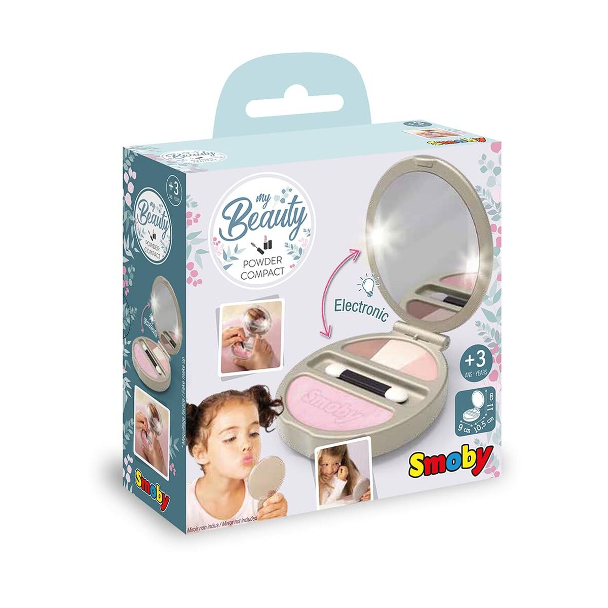 Trucco Per Bambini Smoby My Beauty Powder Compact Grigio