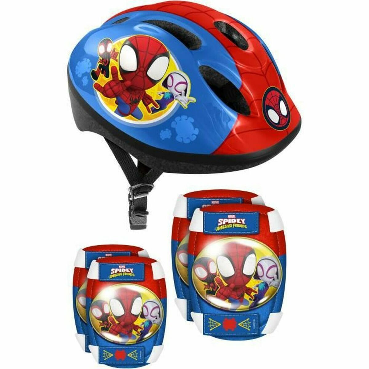 Casco Spidey Stamp Sp330507 Bambini