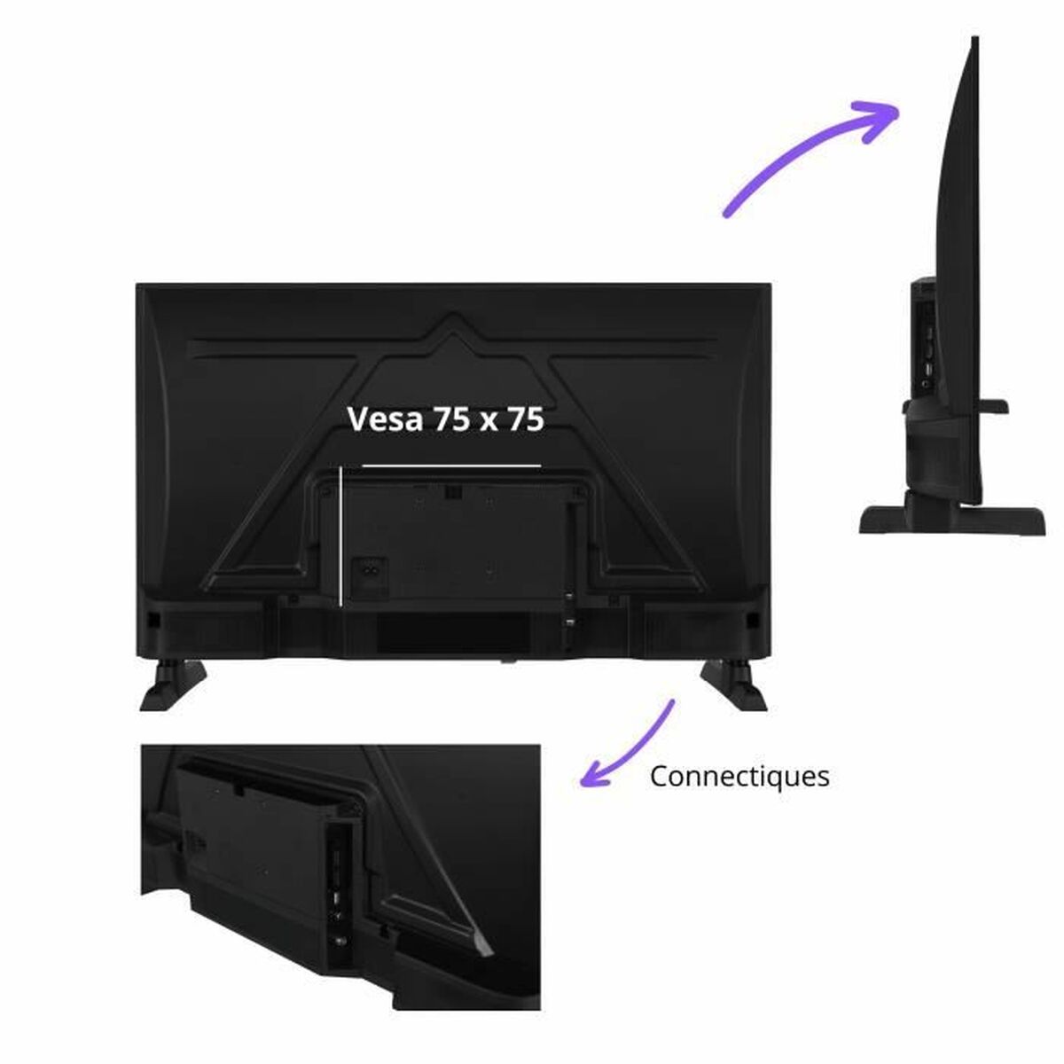 Smart Tv Continental Edison 32" hd - Image 6