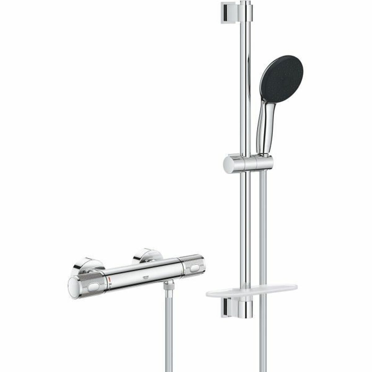 Colonna Doccia Grohe Precision Feel Chrome Metallo
