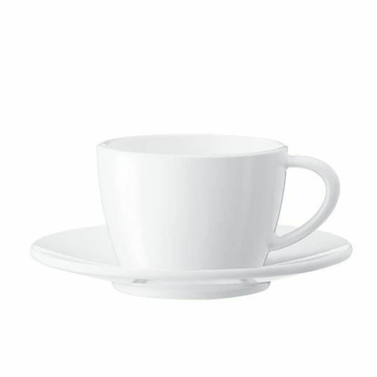 Set Di 2 Tazze Da Caffè Jura Cappucino 170 Ml Bianco Porcellana 2 Pezzi (2 Unità)