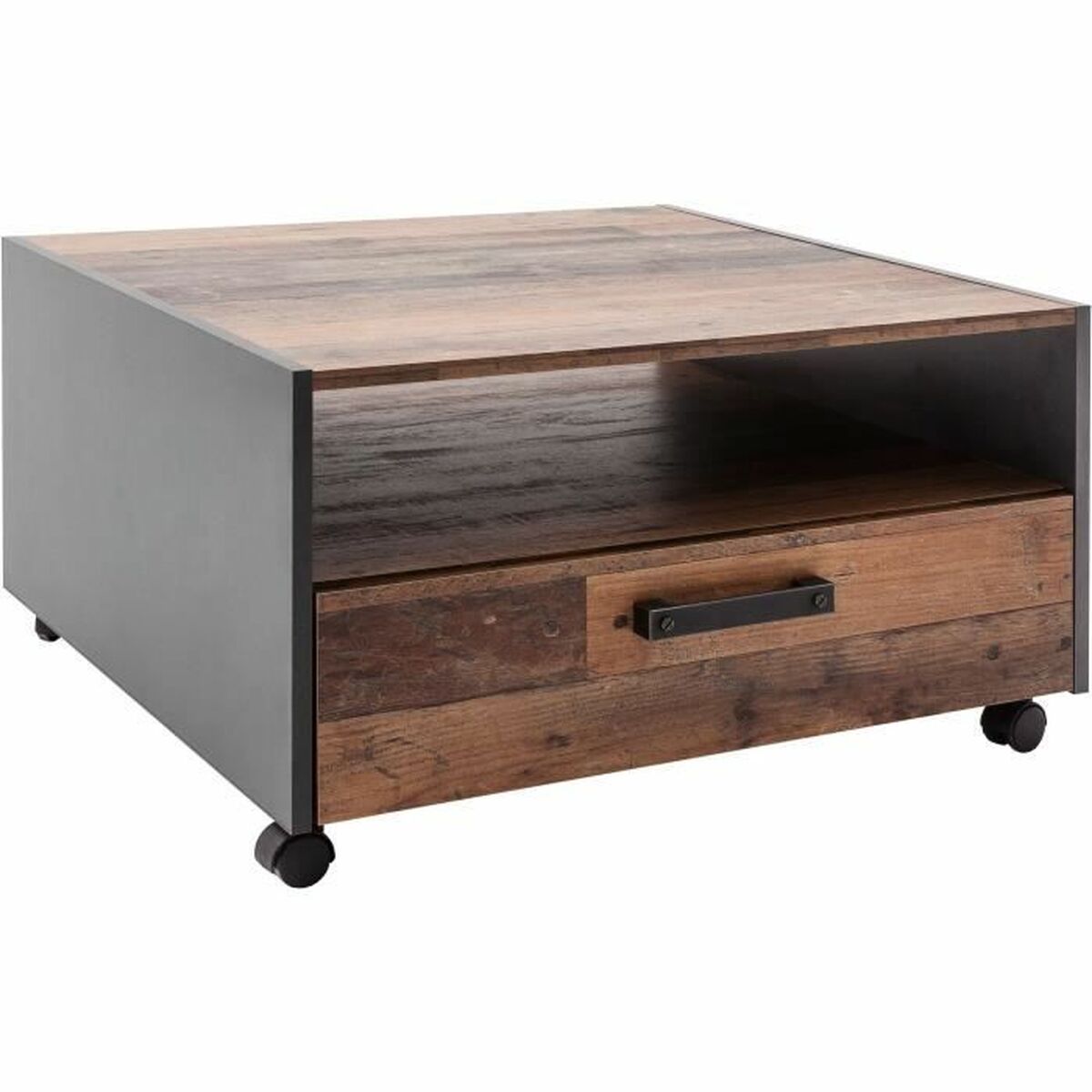 Tavolino Da Caffè Trendteam Grigio 70 X 70 X 40 cm