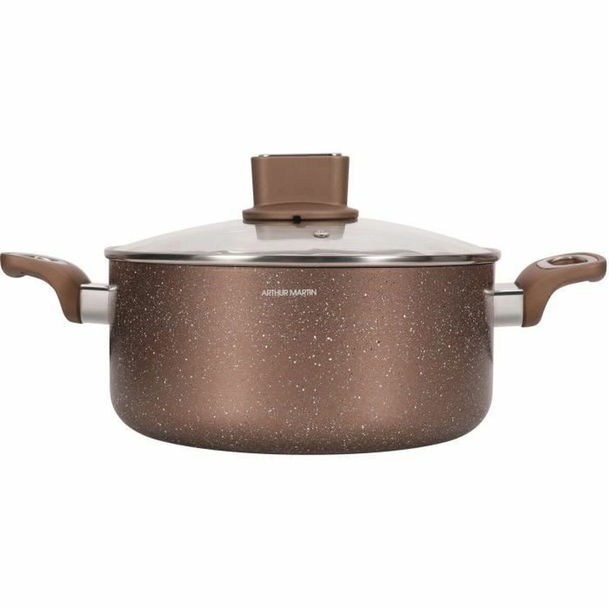 Casseruola Con Coperchio Arthur Martin Rosa 6 L 15 X 14 X 30 Cm 2 Pezzi