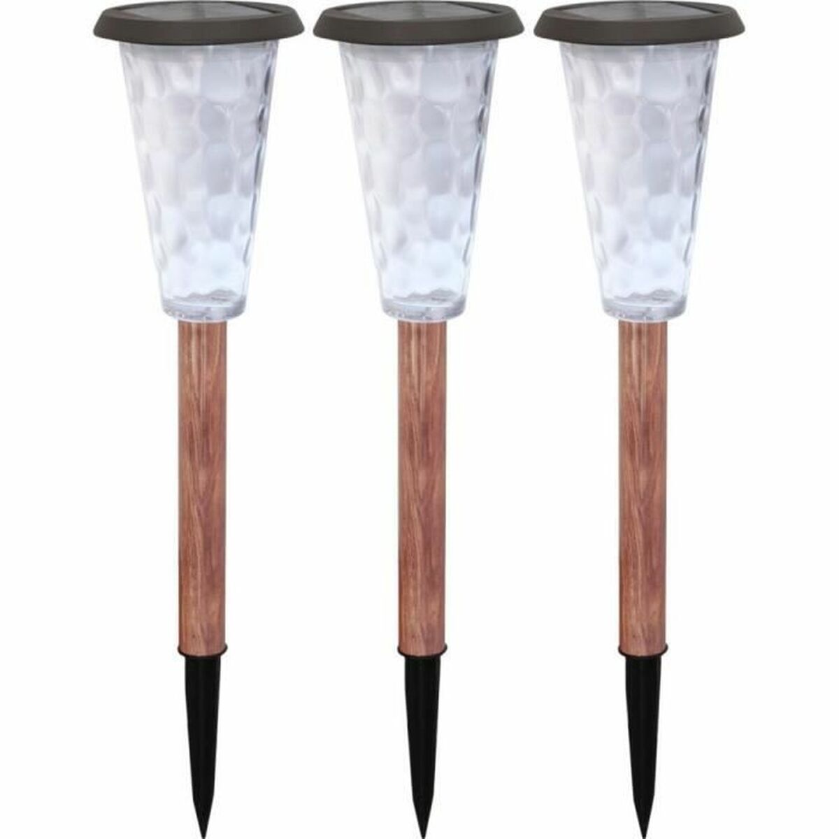 Lampada Ad Energia Solare Canopo Naturale 20 Lm (3 Unità)