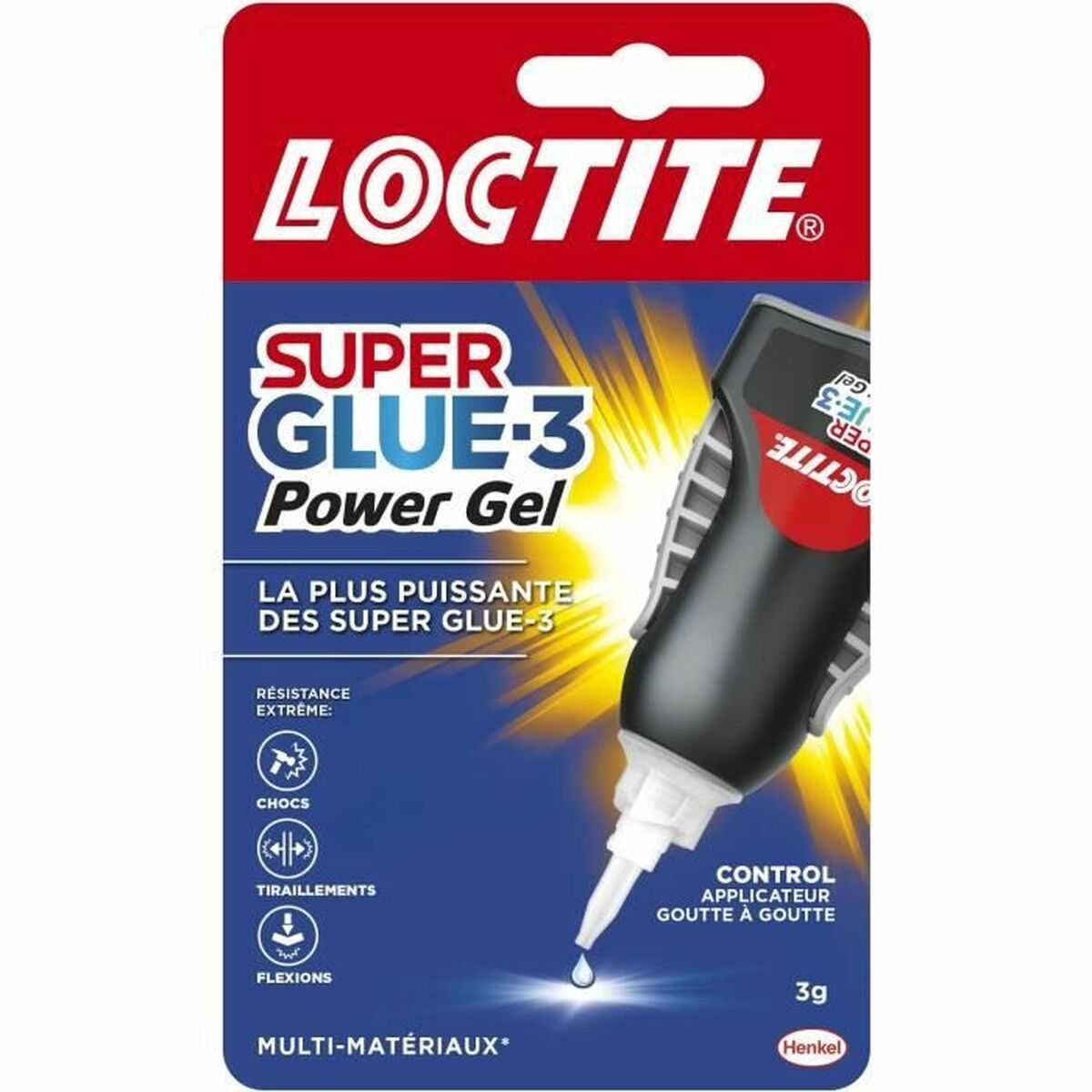 Cianoacrilato Loctite SupergluE-3 3 G