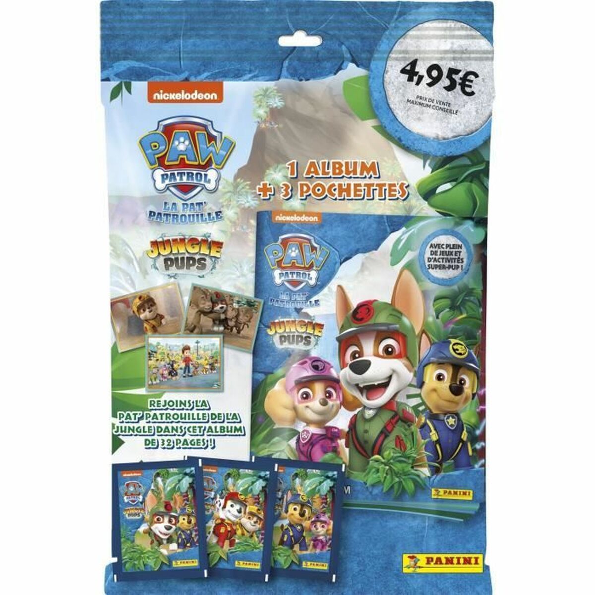 Album Di Figurine Panini Paw Patrol Jungle Mission