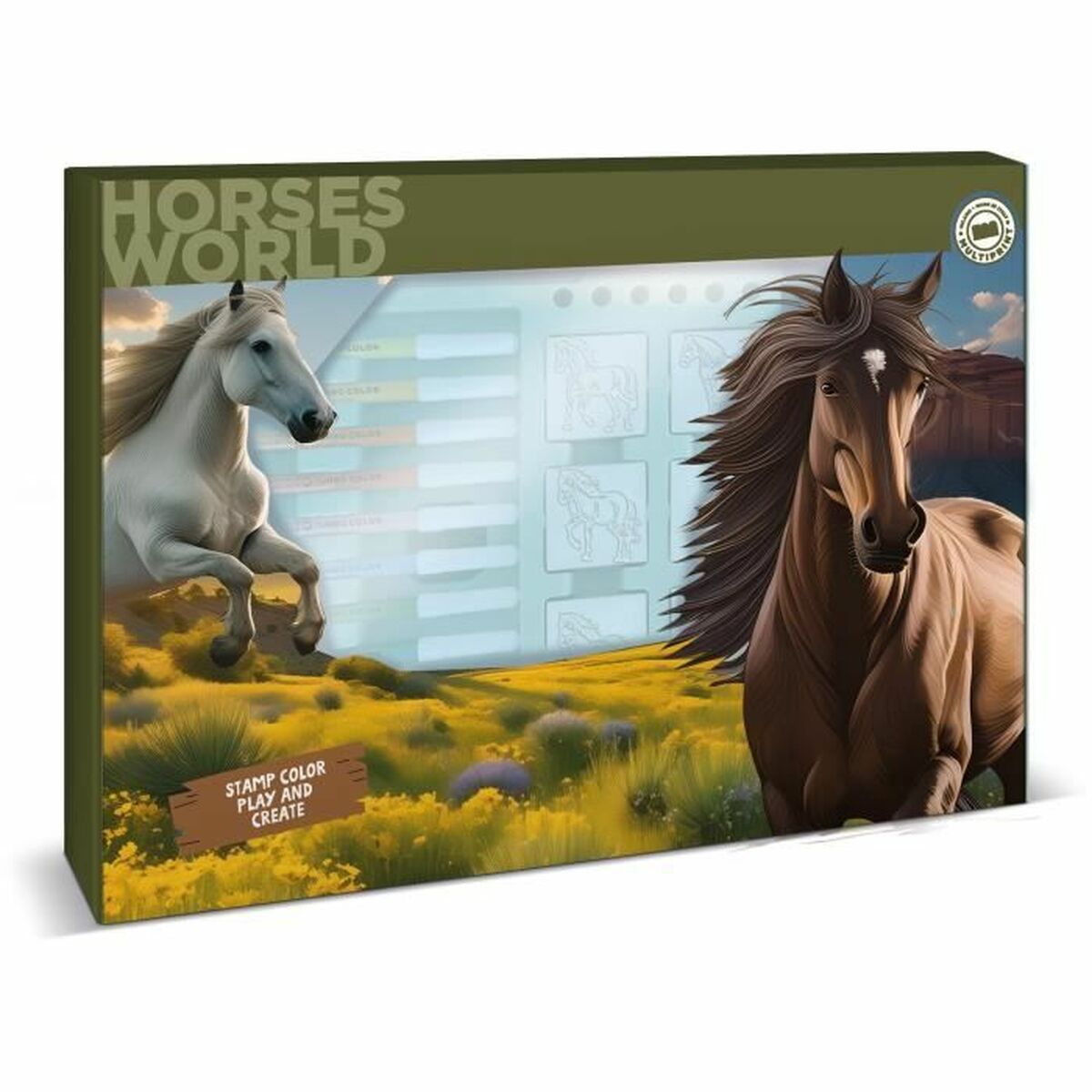 Timbri Multiprint Horses